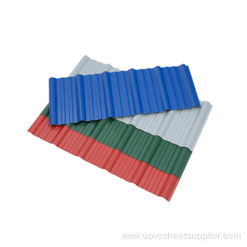 ASA UPVC Plastic Roofing Tile Rapid Installation